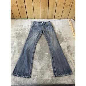 Women's  SILVER JEANS SUKI Sz 28”X32”Western Glove Works Denim Pants Boot Cut